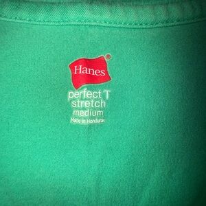Women’s Hanes Green Tee Shirt